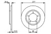 Диск тормозной BOSCH 0986479487 (фото 1)