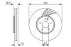 Тормозной диск BOSCH 0986479719 (фото 1)