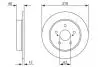 Тормозной диск BOSCH 0986479752 (фото 1)