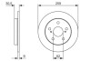 Тормозной диск BOSCH 0986479765 (фото 1)