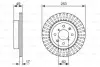 Тормозной диск BOSCH 0986479790 (фото 1)