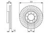Диск тормозной BOSCH 0 986 479 A23 (фото 1)