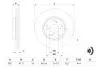 Тормозной диск BOSCH 0986479A99 (фото 1)
