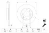 Диск тормозной BOSCH 0986479B40 (фото 5)