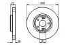 Диск тормозной BOSCH 0986479B47 (фото 5)