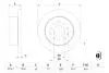 Диск тормозной BOSCH 0986479C10 (фото 4)