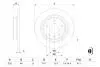 Тормозной диск BOSCH 0986479C58 (фото 4)