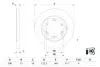 Тормозной диск BOSCH 0986479D43 (фото 1)