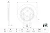 Диск тормозной HYUNDAI/KIA Tucson/Sportage \&#039;\&#039;R \&#039;\&#039;15&gt;&gt; BOSCH 0986479E46 (фото 5)