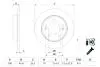 Тормозной диск BOSCH 0986479E68 (фото 1)