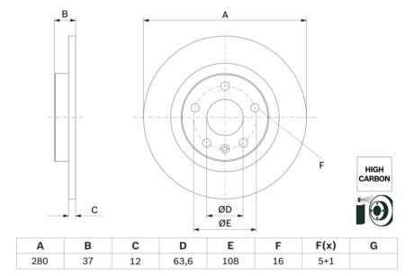 Автозапчасть BOSCH 0986479F41