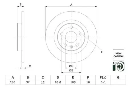 Автозапчасть BOSCH 0986479F41