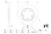 Диск тормозной BOSCH 0 986 479 F44 (фото 1)