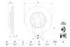 Тормозной диск BOSCH 0986479F81 (фото 1)
