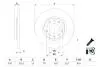 Тормозной диск BOSCH 0986479G21 (фото 1)