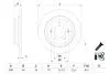 Тормозной диск BOSCH 0986479G28 (фото 1)