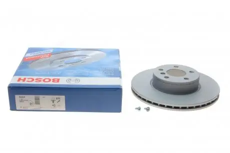 Диск тормозной (передний) BMW 3 (G20/G80)/4 (G26/G23/G83) 20- (307x24) (с покрыт.)(вентил).) BOSCH 0 986 479 H33