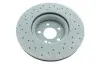 Диск тормозной (передний) MB C-class (W205) 14-(318x30) (с покрытием) (вентил.) BOSCH 0 986 479 H37 (фото 2)