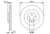 Тормозной диск BOSCH 0986479R30 (фото 1)