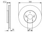 Тормозной диск BOSCH 0986479R47 (фото 1)