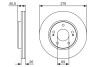 Диск гальмівний MITSUBISHI Lancer/Space Runner \'\'F \'\'1,6-2,4 \'\'99-08 PR2 BOSCH 0986479S00 (фото 1)