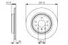 Диск гальмівний BOSCH 0986479S27 (фото 1)