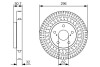 Тормозной диск BOSCH 0986479T37 (фото 1)