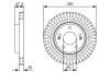 Диск гальмівний (передній) Hyundai Tucson/i30 2.0 CRDi 04-/Kia Cee\'d 06- (280x26) (з покр.) (вент.) 0 986 479 U10 BOSCH 0986479U10 (фото 1)