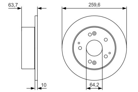 Автозапчасть BOSCH 0986479V39