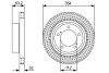 Диск тормозной (передний) Toyota Sequoia/Tundra/Land Cruiser 07-- (354x32) BOSCH 0 986 479 V50 (фото 1)