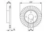 (аналог 0986478241) MAZDA диск гальмівний передній BOSCH 0986479V65 (фото 1)