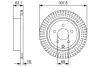 Диск тормозной INFINITI/NISSAN FX/M/Q70/Q50/JX/QX60/QX70/FX35/Murano/Pathfinder 3&#039;5-4,5&#039;&#039;08- BOSCH 0986479W11 (фото 1)
