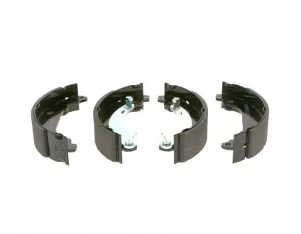 Колодки тормозные (задние) Renault Clio II/Symbol I/Logan I (барабаны)) (180x42) BOSCH 0 986 487 556