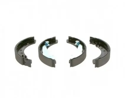 Тормозные колодки, барабанные BOSCH 0986487604