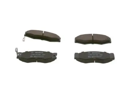 Гальмівні колодки, дискове гальмо (набір) BOSCH 0986490990
