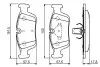 Тормозные колодки (передние) BMW 3 (E36/E46) 90- BOSCH 0 986 494 015 (фото 2)