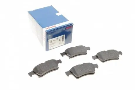 Комплект гальмівних колодок (задніх) Ford Connect 02- BOSCH 0 986 494 032
