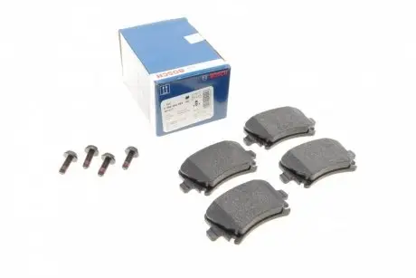 Комплект тормозных колодок (задних) Audi A3/A4/A6/TT/Skoda Octavia/SuperB/VW Caddy/Golf/Passat B6/Touran 03- BOSCH 0 986 494 053