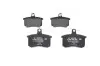 Тормозные колодки (задние) Audi 80/90 82-96/A4 95-01/A6 94-97/A8 94-02/Fiat Croma 85-96 BOSCH 0 986 494 059 (фото 1)