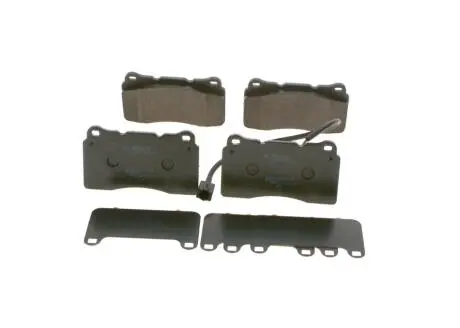 Гальмівні колодки, дискове гальмо (набір) BOSCH 0986494069