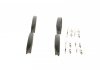 Гальмівні колодки дискові FIAT Doblo/Idea/Multipla "F "99>> BOSCH 0986494074 (фото 3)