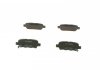 Тормозные колодки (задние) Renault Koleos/Nissan Juke/Qashqai/X-Trail/Suzuki 08- (Akebono) BOSCH 0 986 494 090 (фото 1)