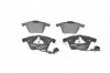 Колодки гальмівні (передні) Audi A4/A6/A8 02-11 (Ate-Teves) (з датчиками) BOSCH 0 986 494 104 (фото 1)