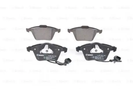 Колодки тормозные (передние) Audi A4/A6/A8 02-11 (Ate-Teves) (с датчиками) BOSCH 0 986 494 104