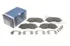 Тормозные колодки дисковые BOSCH 0986494163 (фото 1)