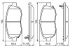 Гальмівні колодки LEXUS GS300/IS "F "93-05 BOSCH 0986494211 (фото 1)