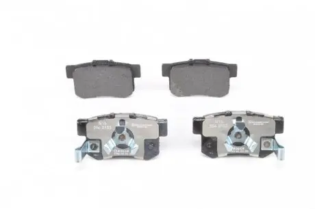Тормозные колодки (задние) Honda CR-V 2.0/2.4 CTDi 01- BOSCH 0 986 494 233