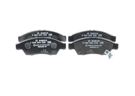 Тормозные колодки, дисковые. BOSCH 0986494238