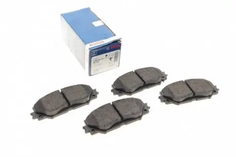 Тормозные колодки (передние) Toyota Corolla 01-18/Auris 07-12/Rav4 III 05-/Yaris/Prius+ 12- BOSCH 0 986 494 240
