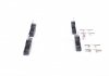 Колодки тормозные (передние) Citroen C2 03-12/Citroen C3 02- BOSCH 0 986 494 262 (фото 3)
